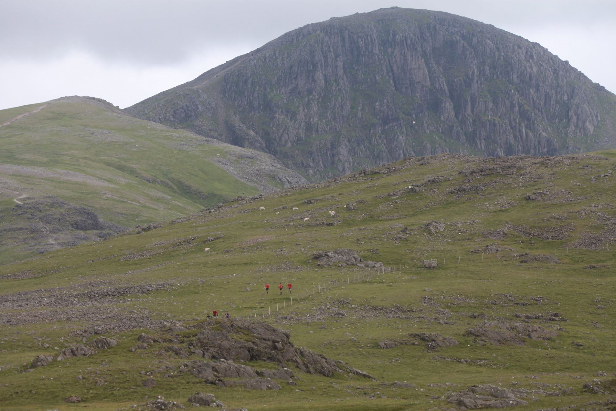 Looking back towards Gable